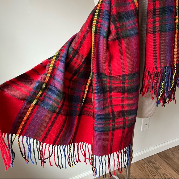 Merona Plaid Blanket Scarf - Picture 2 of 5